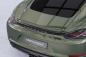 Preview: CSR Heckspoiler | Heckflügel mit ABE für Porsche 718 Cayman (Typ 982) HF763-L Lackierung erforderlich (schwarz matt)