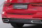 Preview: CSR Ladekantenschutz für Audi A6 C8 (Typ 4K/F2) LKS048-G Glossy schwarz glänzend (keine Lackierung erforderlich)