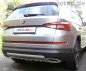 Preview: Milotec - Auspuff-Dummies XL Alu-Brush-Design für Skoda Kodiaq NS inkl. Facelift ohne Scout oder Sportline