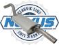 Preview: Novus Classic-Line Serien Endschalldämpfer für Audi 80 Coupe / Limousine (Typ 89, B3) – Edelstahl – mit E-Prüfzeichen