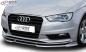 Preview: RDX Frontspoilerlippe VARIO-X für AUDI A3 8V, 8VA Sportback, 8VS Limousine, 8V7 Cabrio Frontlippe Front Ansatz Vorne Spoilerlippe