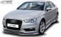 Preview: RDX Frontspoilerlippe VARIO-X für AUDI A3 8V, 8VA Sportback, 8VS Limousine, 8V7 Cabrio Frontlippe Front Ansatz Vorne Spoilerlippe