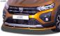 Preview: RDX Frontspoilerlippe VARIO-X für DACIA Sandero 3 / Jogger Stepway (2021+) Frontlippe Front Ansatz Vorne Spoilerlippe