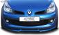Preview: RDX Frontspoilerlippe VARIO-X für RENAULT Clio 3 Phase 1 (nicht RS) Frontlippe Front Ansatz Vorne Spoilerlippe