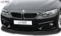 Preview: RDX Frontspoilerlippe VARIO-X für BMW 4er F32 / F33 / F36 M-Technik Frontlippe Front Ansatz Vorne Spoilerlippe