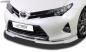 Preview: RDX Frontspoilerlippe VARIO-X für TOYOTA Auris E180 (-09/2015) Frontlippe Front Ansatz Vorne Spoilerlippe