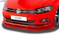 Preview: RDX Frontspoilerlippe VARIO-X für VW Polo 2G Frontlippe Front Ansatz Vorne Spoilerlippe