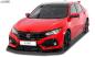 Preview: RDX Frontspoilerlippe VARIO-X für HONDA Civic 2017+ Frontlippe Front Ansatz Vorne Spoilerlippe