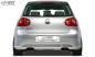 Preview: RDX Heckansatz für VW Golf 5 "V2" mit Endrohrausfräsung links & rechts Heckschürze Heck