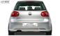 Preview: RDX Heckansatz für VW Golf 5 "V2" mit Endrohrausfräsung links Heckschürze Heck