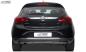 Preview: RDX Heckansatz für OPEL Astra J Diffusor Heckblende Heckdiffusor