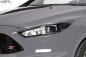 Preview: CSR Scheinwerferblenden für Ford Focus MK3 SB294-L schwarz matt (Lackierung erforderlich)