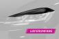 Preview: CSR Scheinwerferblenden für VW Golf 7 (Typ AU) SB301-L Lackierung erforderlich (schwarz matt)