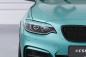 Preview: CSR Scheinwerferblenden für BMW 2er F22/F23/F87 SB314-G Glossy schwarz Hochglanz (keine Lackierung erforderlich)