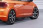 Preview: CSR Seitenschweller mit ABE für VW Polo VI 2G Typ AW SS462-C Carbon Look Hochglanz (keine Lackierung erforderlich)