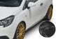 Preview: CSR Seitenschweller mit ABE für Opel Corsa E 3-Türer SS479-C Carbon Look Hochglanz (keine Lackierung erforderlich)