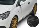 Preview: CSR Seitenschweller mit ABE für Opel Corsa E 3-Türer SS479-G Glossy schwarz Hochglanz (keine Lackierung erforderlich)