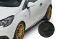 Preview: CSR Seitenschweller mit ABE für Opel Corsa E 3-Türer SS479-M Carbon Look matt strukturiert (keine Lackierung erforderlich)
