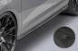 Preview: CSR Seitenschweller mit ABE für Seat Leon 3 (Typ 5F) Cupra/FR SS488-M Carbon Look matt strukturiert (keine Lackierung erforderlich)