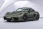 Preview: CSR Seitenschweller mit ABE für Porsche 718 Boxster / Cayman (Typ 982) SS533-C Carbon Look glänzend (keine Lackierung erforderlich)