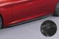 Preview: CSR Seitenschweller mit ABE für Alfa Romeo Giulia (Typ 952) SS567-G Glossy schwarz Hochglanz (keine Lackierung erforderlich)