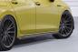 Preview: CSR Seitenschweller mit ABE für VW Golf 8 GTI, GTD, GTE, R-Line SS585-M Carbon Look matt strukturiert (keine Lackierung erforderlich)