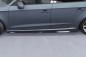 Preview: CSR Seitenschweller mit ABE für Audi A3 8V Sportback (kein S / S-Line) SS593-C Carbon Look Hochglanz (keine Lackierung erforderlich)
