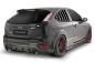 Preview: CSR Seitenscheibenblenden mit ABE für Ford Focus MK2 3-Türer SSB002-M Carbon Look matt strukturiert (keine Lackierung erforderlich)