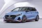 Preview: CSR Seitenscheibenblenden mit ABE für Hyundai I20 (BC3) SSB030-L schwarz matt (Lackierung erforderlich)