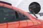 Preview: CSR Seitenscheibenblenden mit ABE für Audi TT (FV/8S) Coupe SSB035-C Carbon Look Hochglanz (keine Lackierung erforderlich)