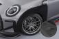Preview: CSR Kotflügelverbreiterung für Mini F56 / F57 VB036-L schwarz matt (Lackierung erforderlich)