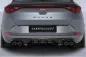 Preview: CSR Diffusor | Heckansatz mit ABE für Cupra Formentor HA286-L schwarz matt (Lackierung erforderlich)