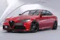 Preview: CSR Frontspoiler | Cup-Spoilerlippe mit ABE für Alfa Romeo Giulia (952) Veloce CSL782-C Carbon Look Hochglanz (keine Lackierung erforderlich)
