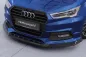 Preview: CSR Frontspoiler | Cup-Spoilerlippe mit ABE für Audi A1 (8X) S-Line CSL919-G Glossy schwarz Hochglanz (keine Lackierung erforderlich)