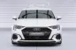 Preview: CSR Frontspoiler | Cup-Spoilerlippe mit ABE für Audi A3 8Y Sportback CSL927-S schwarz matt strukturiert (keine Lackierung erforderlich)