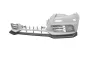 Preview: CSR Frontspoiler | Cup-Spoilerlippe mit ABE für Audi A4 S-Line / S4 (B8) CSL997-C Carbon Look Hochglanz (keine Lackierung erforderlich)