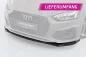 Preview: CSR Frontspoiler | Cup-Spoilerlippe mit ABE für Audi A5 F5 Sportback CSL929-S schwarz matt strukturiert (keine Lackierung erforderlich)
