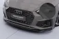 Preview: CSR Frontspoiler | Cup-Spoilerlippe mit ABE für Audi A5 F5 Sportback CSL929-L schwarz matt (Lackierung erforderlich)