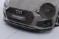 Preview: CSR Frontspoiler | Cup-Spoilerlippe mit ABE für Audi A5 F5 Sportback CSL929-M Carbon Look matt strukturiert (keine Lackierung erforderlich)