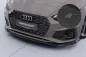 Preview: CSR Frontspoiler | Cup-Spoilerlippe mit ABE für Audi A5 F5 Sportback CSL929-S schwarz matt strukturiert (keine Lackierung erforderlich)