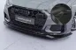 Preview: CSR Frontspoiler | Cup-Spoilerlippe mit ABE für Audi A6 / S6 C8 (Typ 4A) CSL976-C Carbon Look glänzend (keine Lackierung erforderlich)