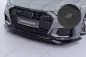 Preview: CSR Frontspoiler | Cup-Spoilerlippe mit ABE für Audi A6 / S6 C8 (Typ 4A) CSL976-S Strukturiert schwarz matt (keine Lackierung erforderlich)