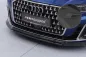 Preview: CSR Frontspoiler | Cup-Spoilerlippe mit ABE für Audi A8 D5 (Typ 4N/F8) CSL867-L schwarz matt (Lackierung erforderlich)