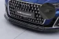 Preview: CSR Frontspoiler | Cup-Spoilerlippe mit ABE für Audi A8 D5 (Typ 4N/F8) CSL867-M Carbon Look matt strukturiert (keine Lackierung erforderlich)
