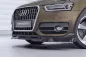 Preview: CSR Frontspoiler | Cup-Spoilerlippe mit ABE für Audi Q3 (8U) CSL810-L schwarz matt (Lackierung erforderlich)