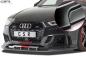 Preview: CSR Frontspoiler | Cup-Spoilerlippe mit ABE für Audi RS3 8V CSL322-L schwarz matt (Lackierung erforderlich)