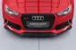 Preview: CSR Frontspoiler | Cup-Spoilerlippe mit ABE für Audi RS6 C7 CSL855-S Strukturiert schwarz matt (keine Lackierung erforderlich)