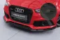 Preview: CSR Frontspoiler | Cup-Spoilerlippe mit ABE für Audi RS6 C7 CSL855-M Carbon Look matt strukturiert (keine Lackierung erforderlich)