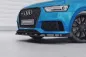 Preview: CSR Frontspoiler | Cup-Spoilerlippe mit ABE für Audi RSQ3 (8U) CSL879-L Lackierung erforderlich (unlackiert)