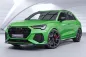 Preview: CSR Frontspoiler | Cup-Spoilerlippe mit ABE für Audi RSQ3 (F3) CSL838-C Carbon Look Hochglanz (keine Lackierung erforderlich)